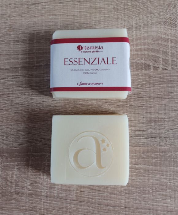 Etichetta grafica per sapone artigianale artemisia